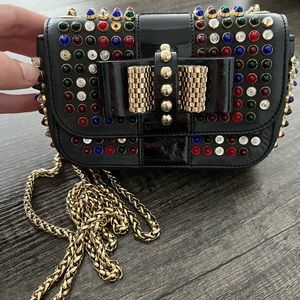 Louboutin mini sweet charity bag